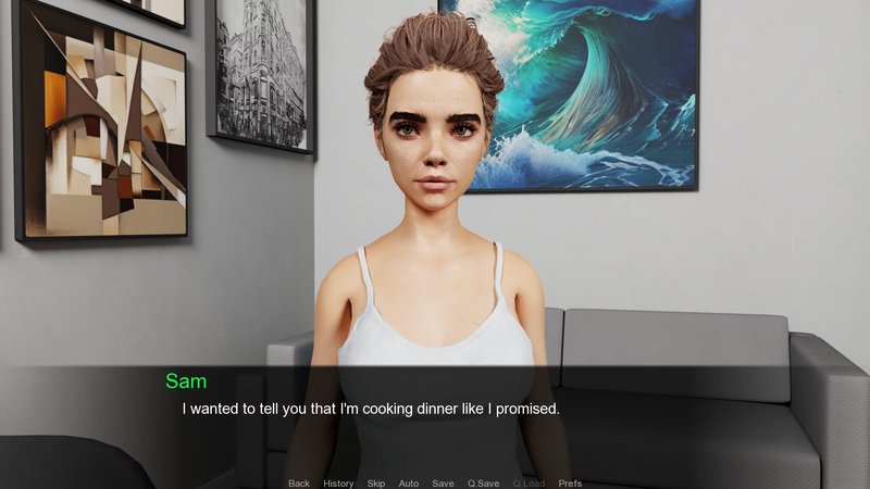 Скриншот 7 из игры «Incest Tales: Sister and Mom»