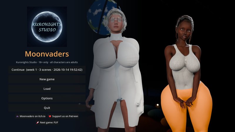 Screenshot 1 from Moonvaders