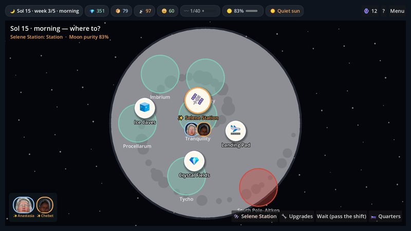 Screenshot 3 from Moonvaders