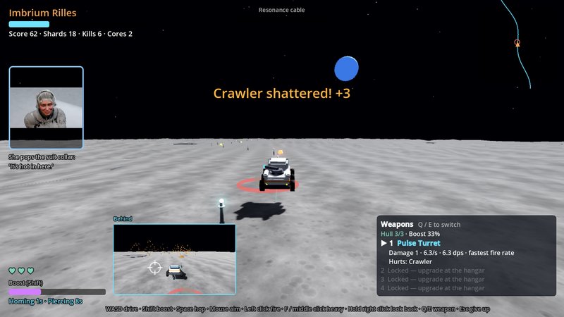 Screenshot 4 from Moonvaders