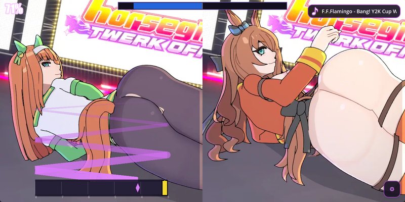 Screenshot 10 from Horsegirl Twerk Off