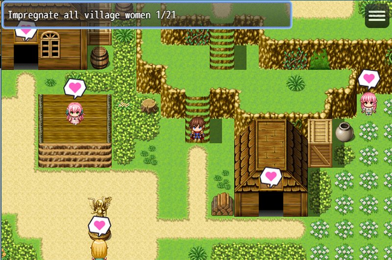 Screenshot 6 from I Got Lost in an All-Female Elf Village and Can't Leave Until I've Impregnated Everyone