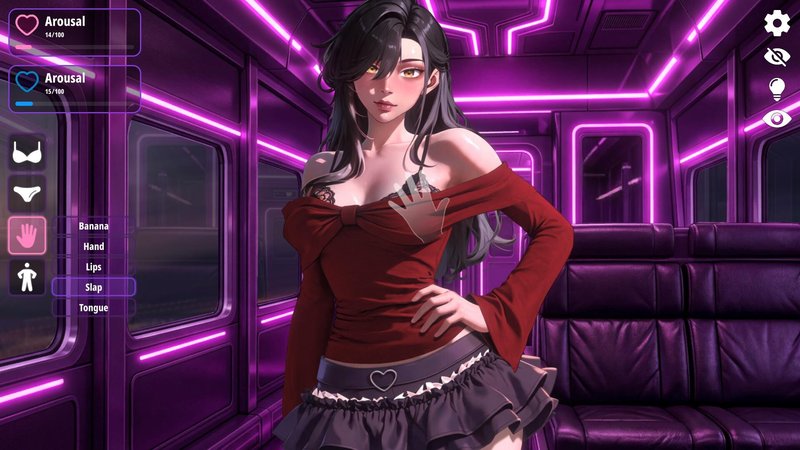 Screenshot 6 from Waifu Train
