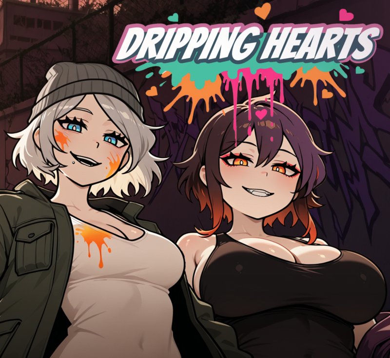 Dripping Hearts