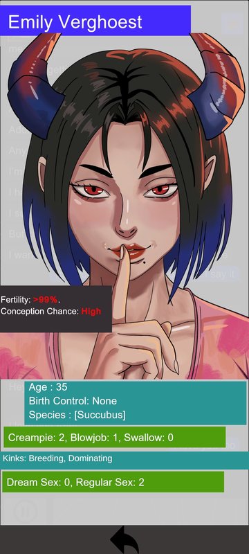 Screenshot 2 from MonsterGirls Phone