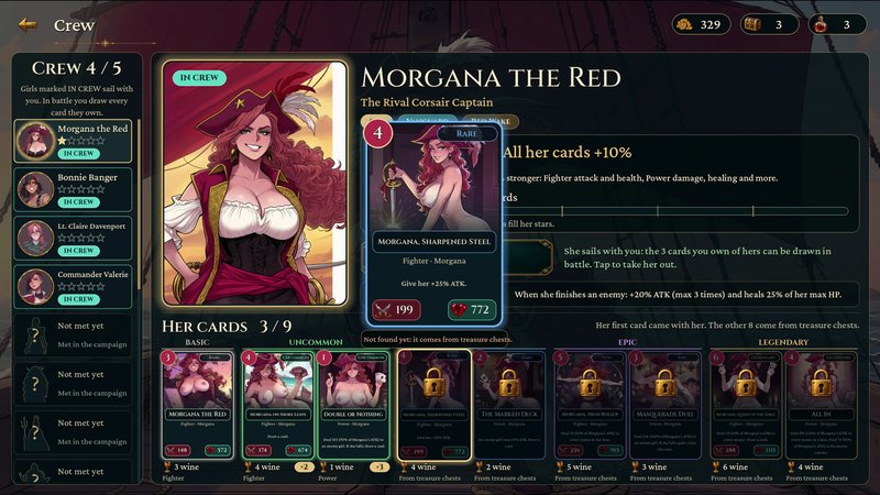 Screenshot 4 from Plunder and Booty: High Seas Harem