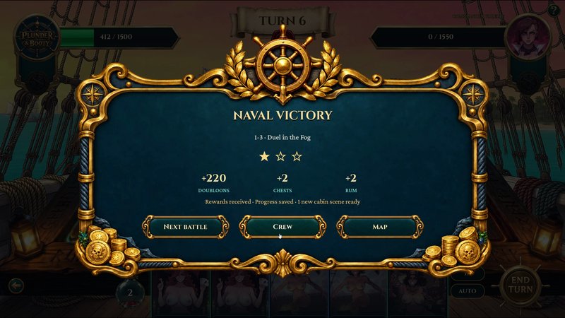 Screenshot 9 from Plunder and Booty: High Seas Harem