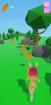 Скриншот 2 из игры «Погоня за морковью Бан»