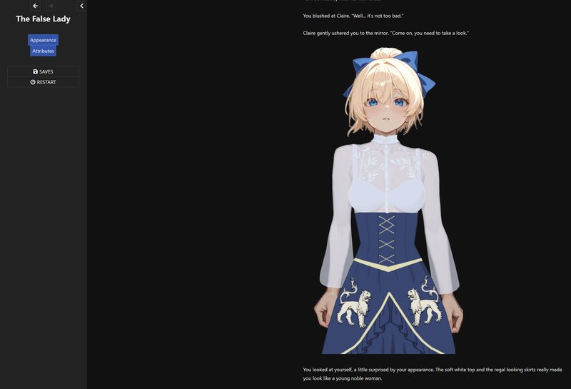 Screenshot 4 from The False Lady