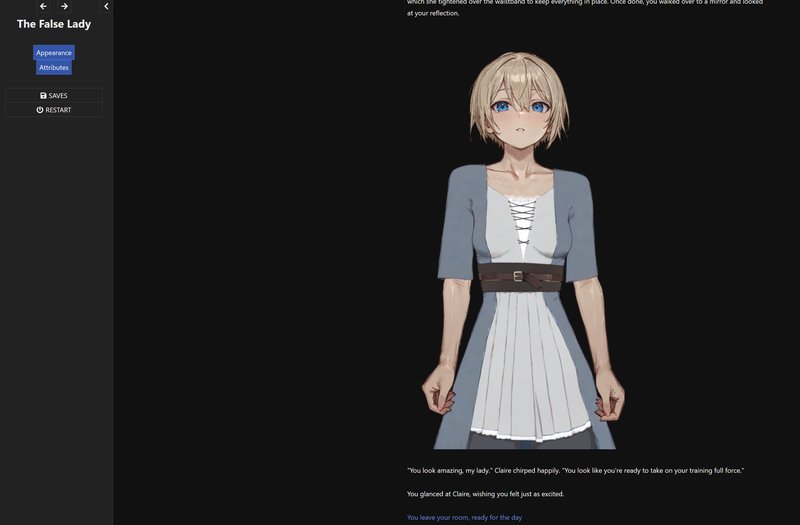 Screenshot 5 from The False Lady