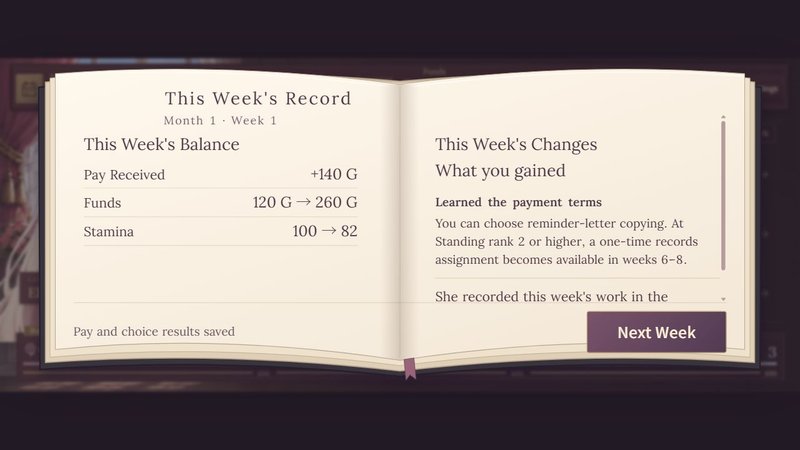 Screenshot 3 from The Fallen Lady's Ledger