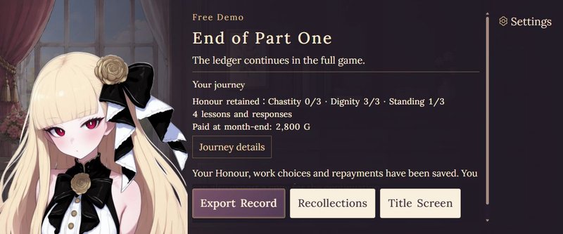 Screenshot 6 from The Fallen Lady's Ledger