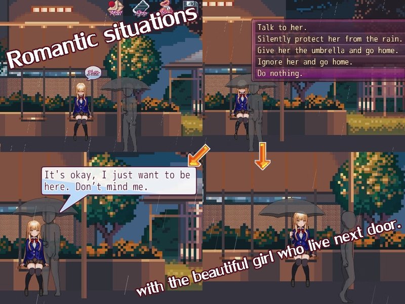 Screenshot 1 from The Fallen Angel Next Door