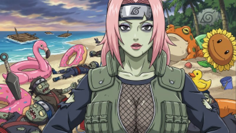 Konoha vs Zombies