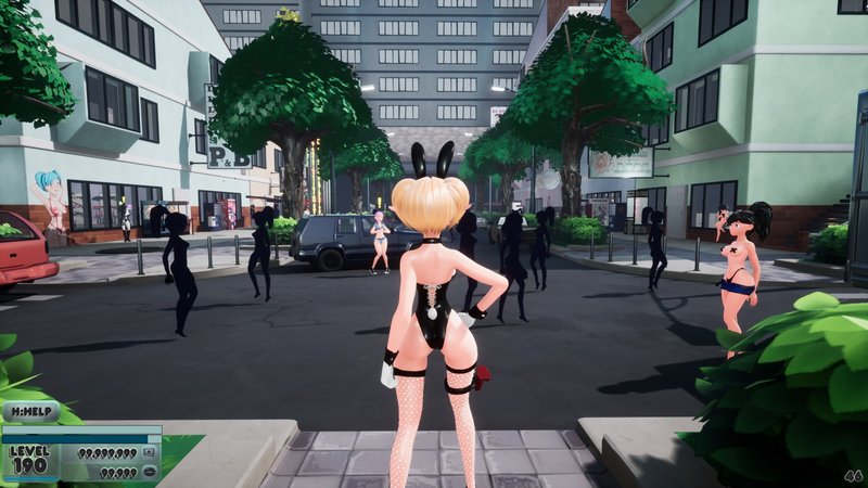 Screenshot 2 from Waifu Dreams City