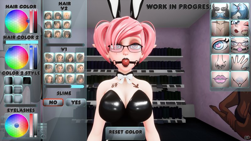 Screenshot 5 from Waifu Dreams City