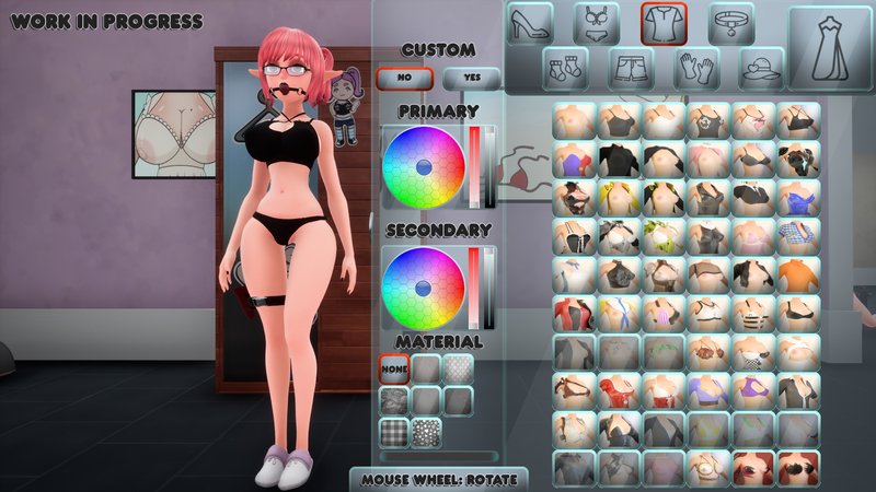 Screenshot 7 from Waifu Dreams City
