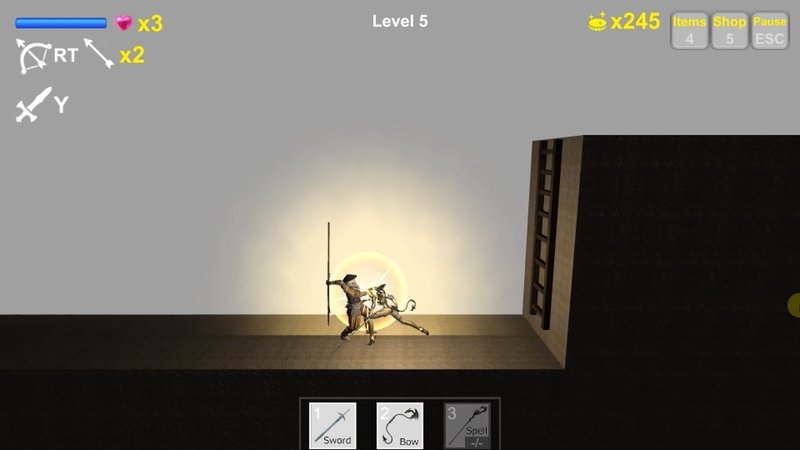 Screenshot 1 from The Fallen Sacred Sword