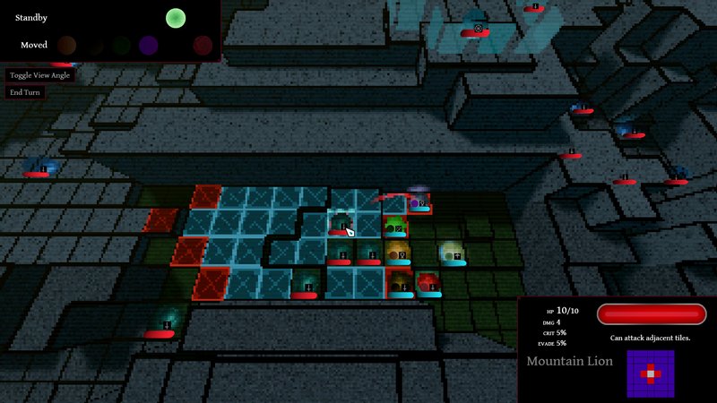 Screenshot 10 from Monster Girl Tactics: Oubliette