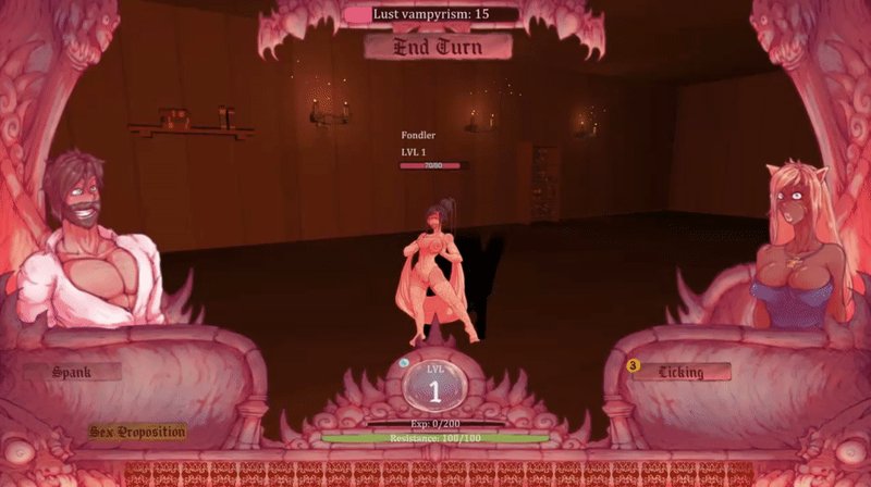Скриншот 3 из игры «Похотливые вампиры - Фон Трелл и Мьюи Харкер»
