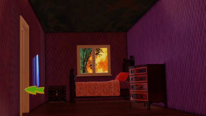 Screenshot 1 from DeeDee's Home and the Haunting of Halloween Manor