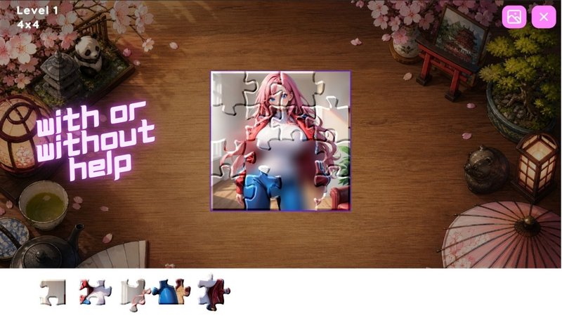 Скриншот 3 из игры «Hentai Puzzle: Valentine»