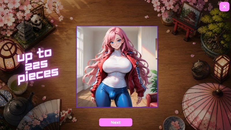 Скриншот 4 из игры «Hentai Puzzle: Valentine»
