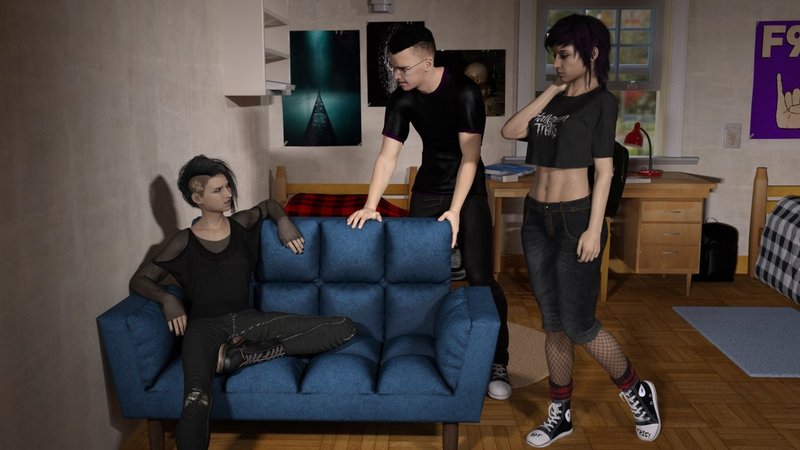 Screenshot 5 from College Love Triangles