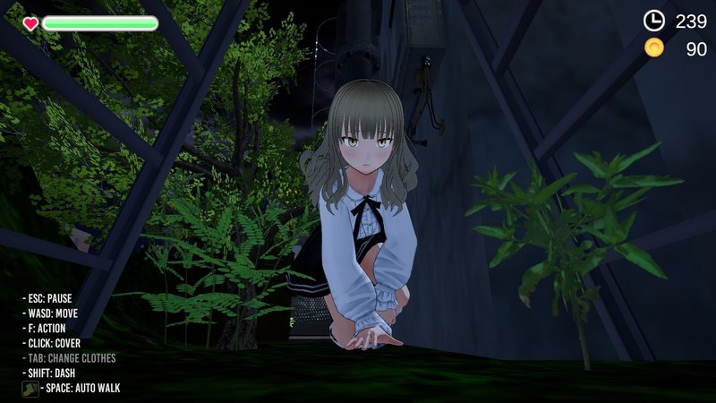 Screenshot 3 from Returning Home Naked: Nagisa Kusanagi