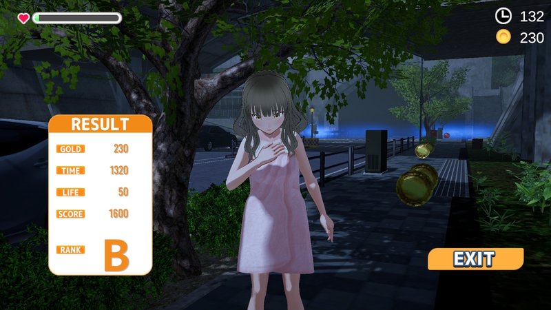 Screenshot 4 from Returning Home Naked: Nagisa Kusanagi