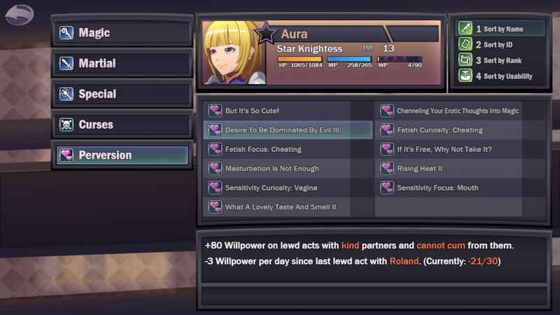 Screenshot 1 from Star Knightess Aura