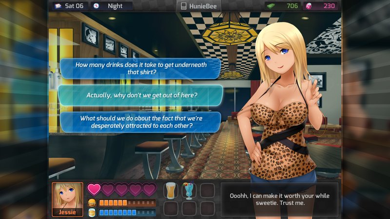 Screenshot 1 from HuniePop - Valentines Day Update