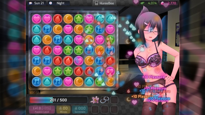 Screenshot 4 from HuniePop - Valentines Day Update
