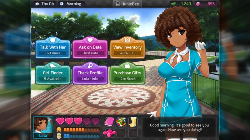 Screenshot 5 from HuniePop - Valentines Day Update
