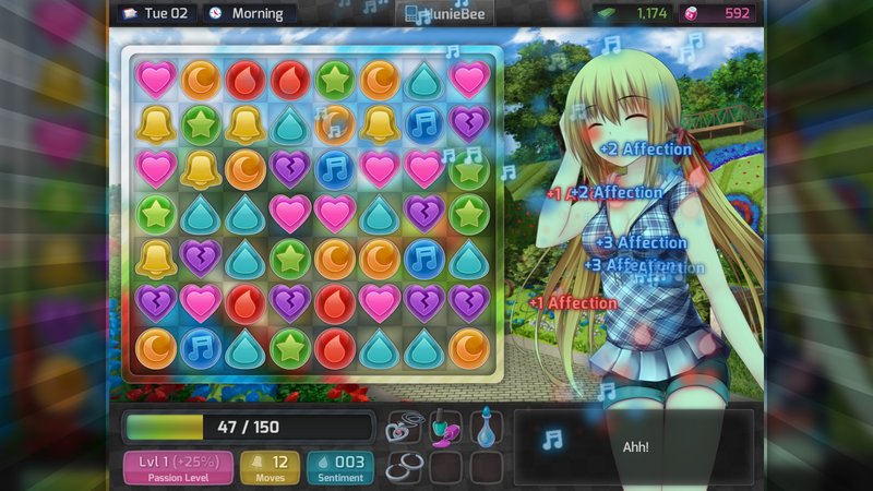 Screenshot 6 from HuniePop - Valentines Day Update