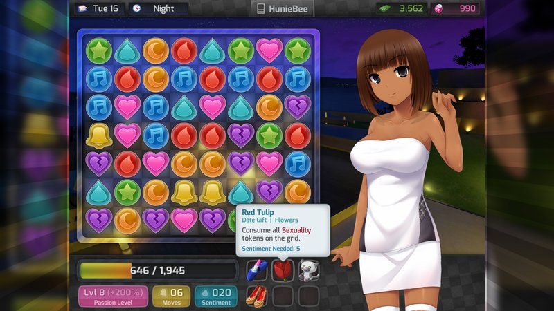 Screenshot 10 from HuniePop - Valentines Day Update