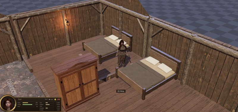 Screenshot 1 from SimBrothel Whores of Northernfell