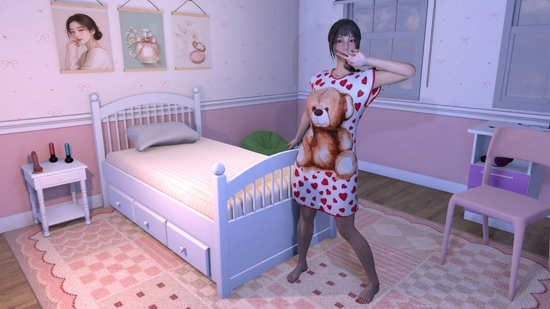 Screenshot 6 from Korean GIRLS: Naughty at Home