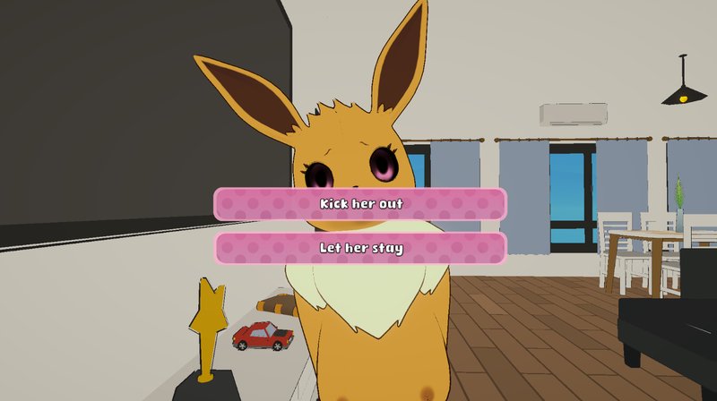 Screenshot 2 from My Lewd Roommate Evie