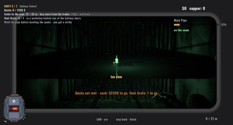 Screenshot 2 from Welder Wanted: Shift Ends At Dawn