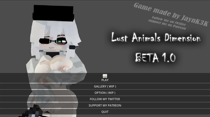 Lust Animals Dimensions
