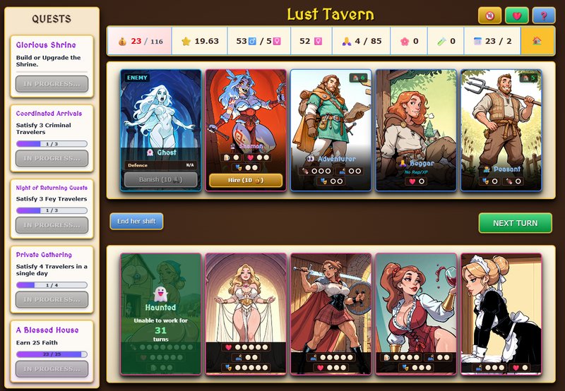 Скриншот 7 из игры «Лust Tavern»
