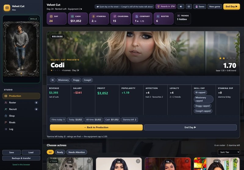 Screenshot 2 from Velvet Cut
