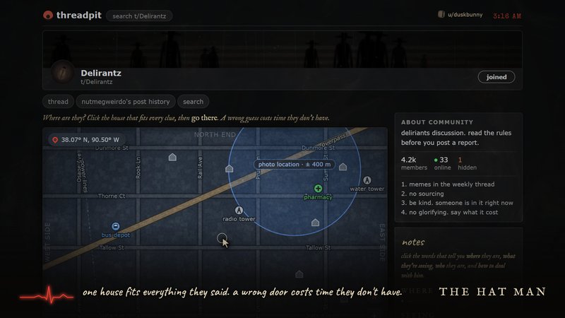 Screenshot 2 from The Hat Man - Trip Reports