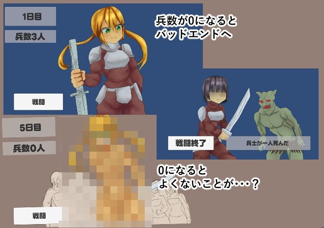 Screenshot 1 from Lead On! Female Knight!!
