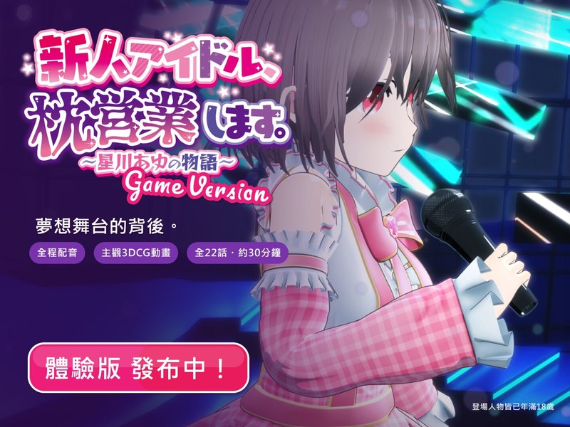 Screenshot 1 from Rookie Idol Pillow Business: The Story of Hoshikawa AYU