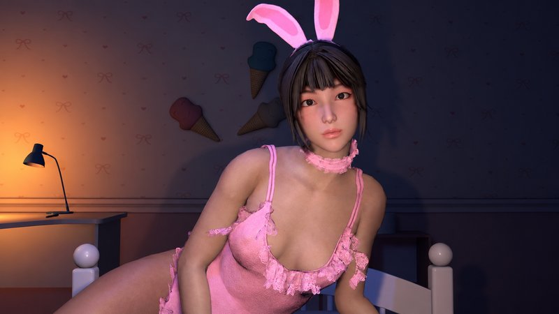 Скриншот 2 из игры «Корейские девушки: Домашние шалости»