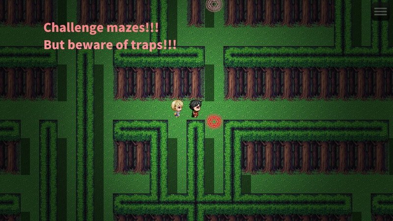 Screenshot 2 from Maze and My Childhood Sweetheart