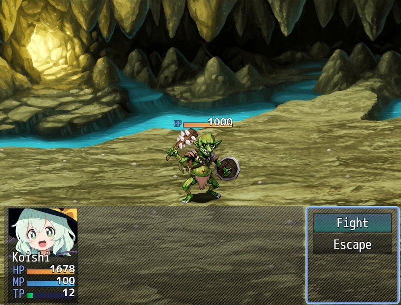 Screenshot 6 from Koishi Komeiji's Defeat! Cave Adventure