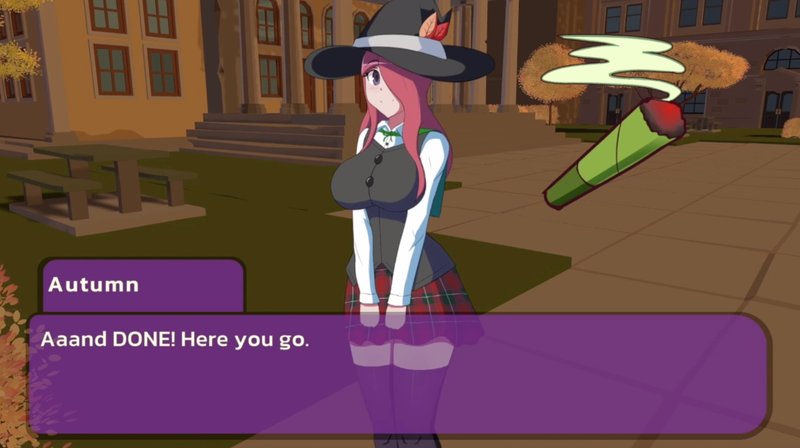 Screenshot 4 from Halloween Harem